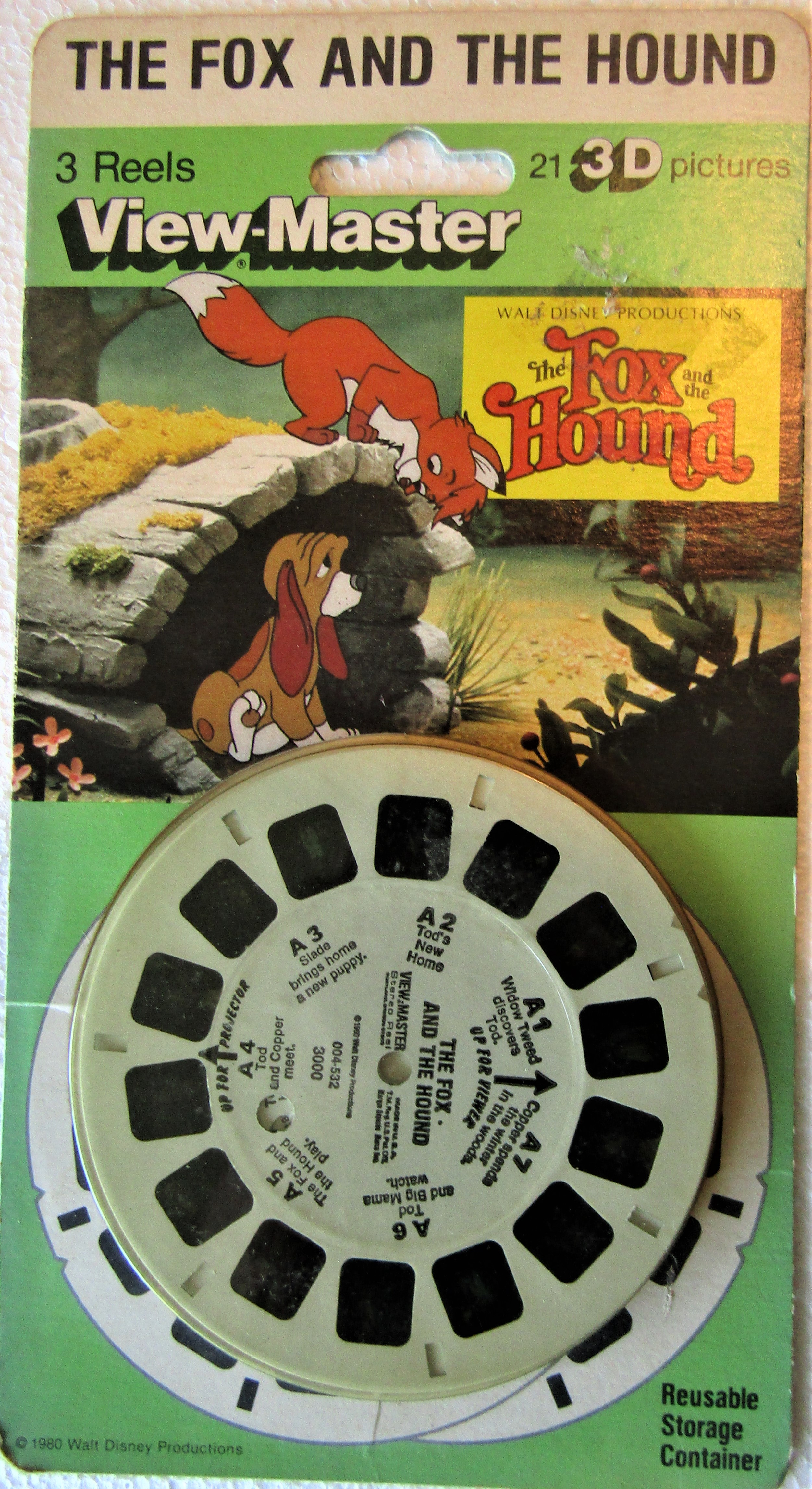 Vintage View-Master: The Fox and the Hound