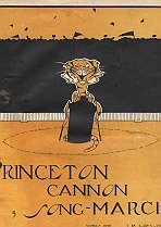Princeton Cannon Song-March (Sheet music)